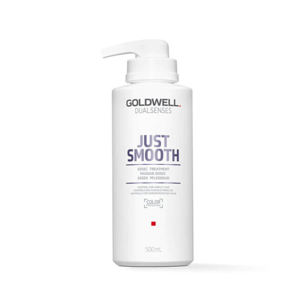 Hấp Dầu Goldwell Dualsenses Suôn Mượt 60 Giây Just Smooth 60 Sec Treatment 500ml