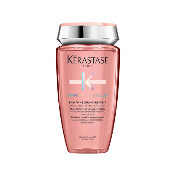 Dầu Gội Kérastase Chroma Absolu Bain Riche Chroma Respect Bảo Vệ Màu Và Phục Hồi Tóc Nhuộm 250ml