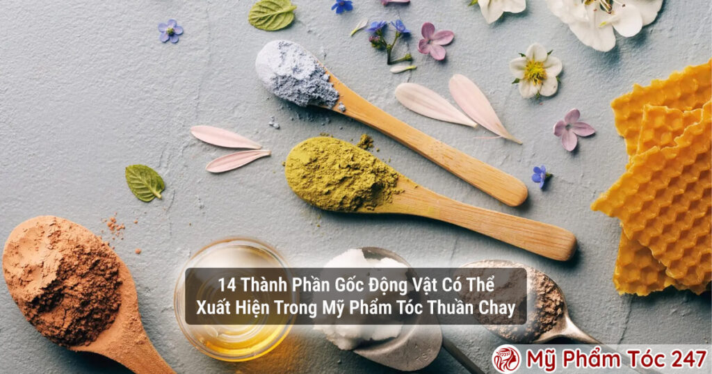 14 Thành Phần Gốc Động Vật Có Thể Xuất Hiện Trong Mỹ Phẩm Tóc Thuần Chay